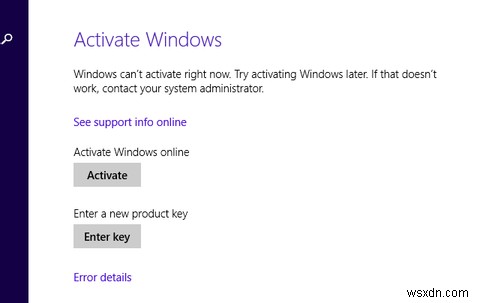 How to Activate Windows 8 After an Installation or Hardware Upgrade