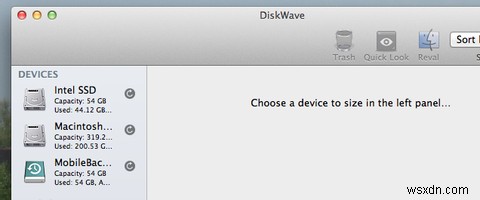 Wash Away Unwanted Large Files with DiskWave for Mac