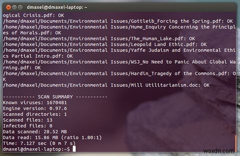 Control Virus Scans From The Command Line With Clam Antivirus [Linux]
