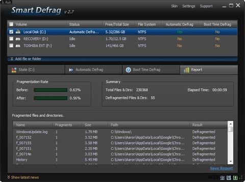 IObit Smart Defrag: A Superb Hard Drive Defragmentation & Optimization Tool [Windows]