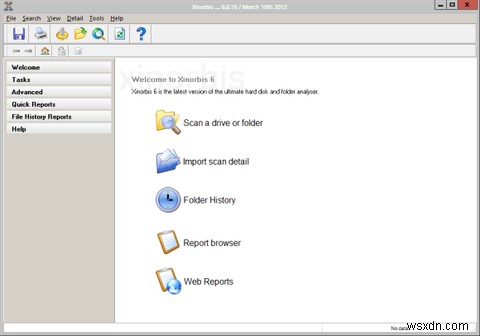 Xinorbis Is A Free & Portable Disk Analyzer For The Windows File System