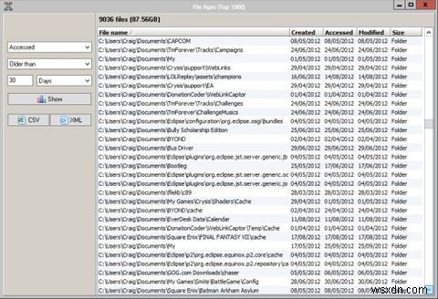 Xinorbis Is A Free & Portable Disk Analyzer For The Windows File System