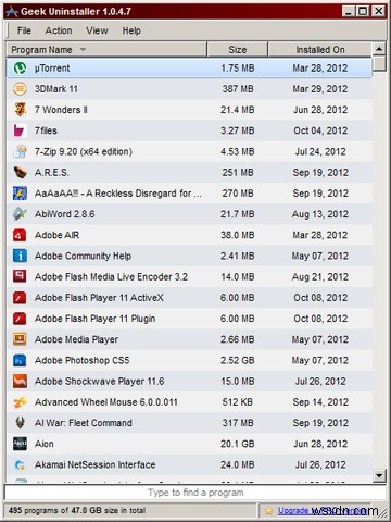 GeekUninstaller Will Uninstall Programs You Thought You Couldnt [Windows]