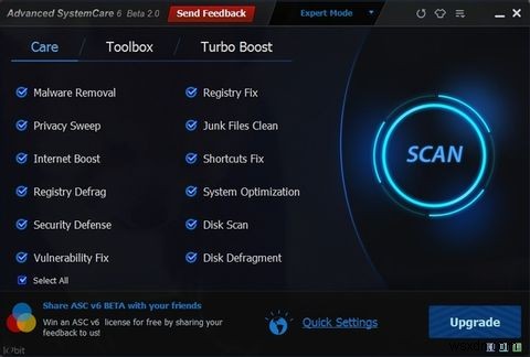 Advanced SystemCare 6 Beta 2.0 - Your Very Own PC Doctor [Windows]