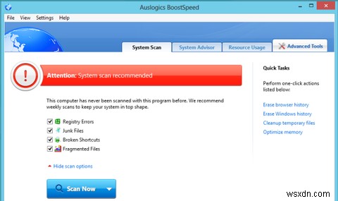 Speed Up & Maintain Your PC With Auslogics BoostSpeed 5.4 [Giveaway]
