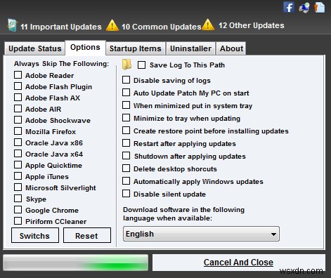 Conveniently Patch Windows & All Programs With Patch My PC