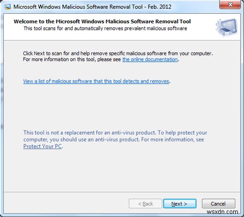 The Microsoft Malware Removal Tool - How Well Does It Work?