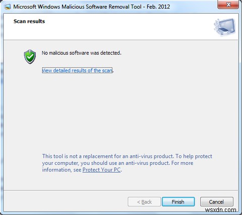 The Microsoft Malware Removal Tool - How Well Does It Work?