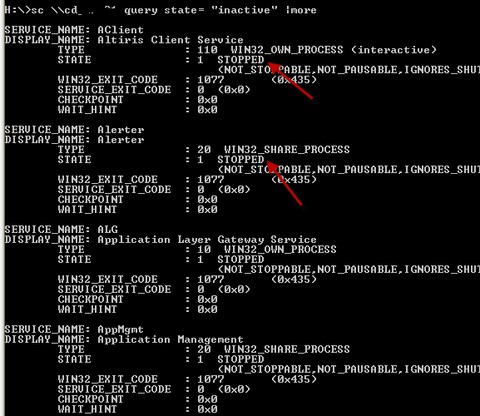 How To Control Running Services With The SC Command [Windows]
