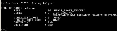 How To Control Running Services With The SC Command [Windows]