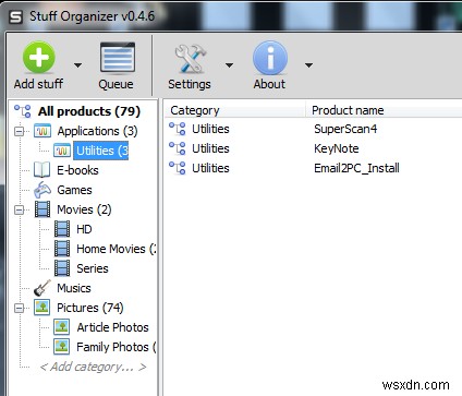 Organize Your Piles Of Files & Other Stuff With Stuff Organizer [Windows]