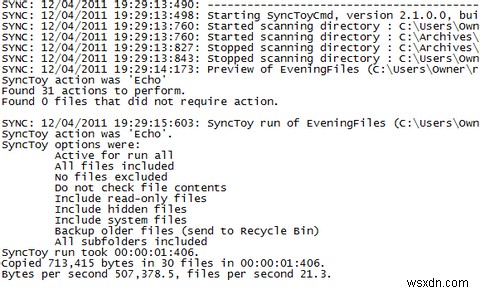 How To Create A Data Backup Tool With SyncToy & VB Script