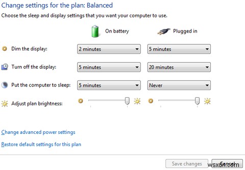 Windows 7 Power Options and Sleep Modes Explained