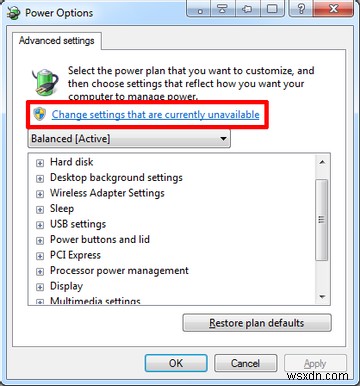 Windows 7 Power Options and Sleep Modes Explained