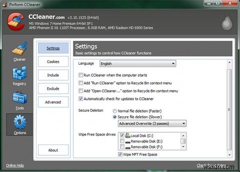 Optimize Your System To Run At Its Best With CCleaner