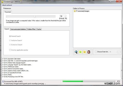 Find Duplicate & Similar Images On Your Hard Drive With SimilarImages [Windows]
