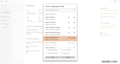 How to Install Language Packs on Windows 10