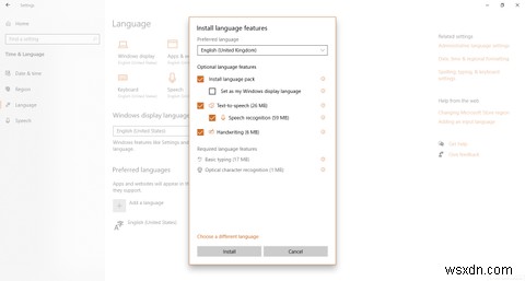 How to Install Language Packs on Windows 10