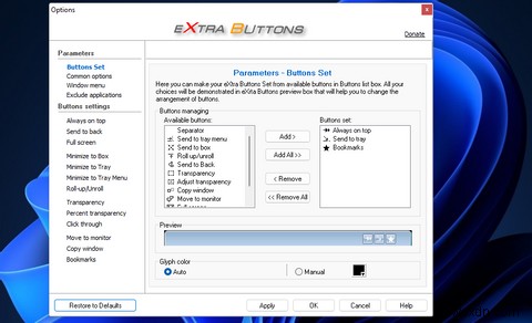How to Add More Buttons to Your Tile Bars in Windows 10 and 11