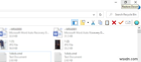 4 Ways to Restore Files From the Recycle Bin in Windows 10