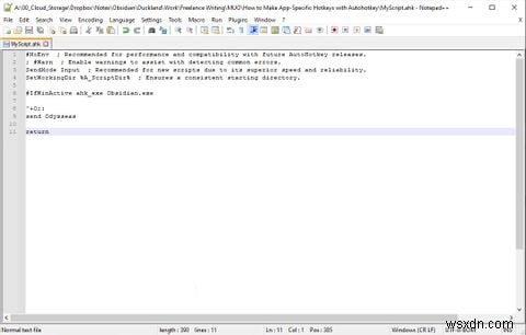How to Make App-Specific Hotkeys With AutoHotkey