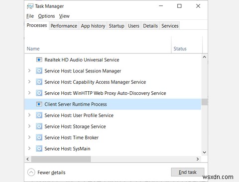 What Is the Client Server Runtime Process? Is It Important?