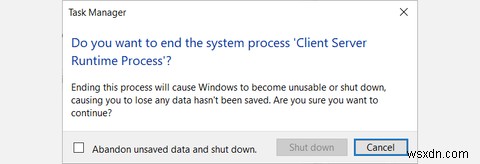 What Is the Client Server Runtime Process? Is It Important?