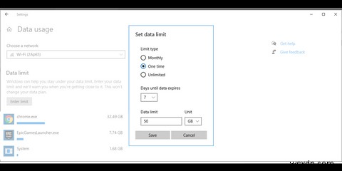 How to Control How Much Data You Use in Windows 10