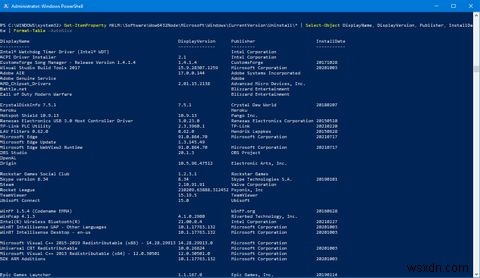 How to Get a List of All Installed Programs in Windows: 5 Ways