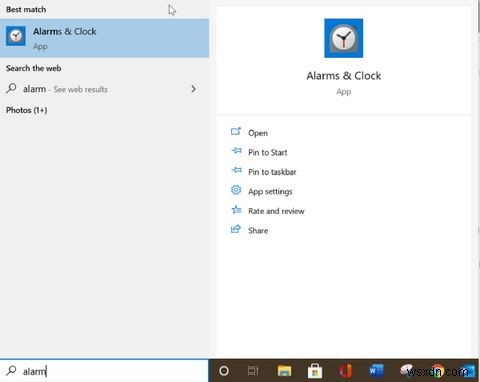 How to Use the Alarm and World Clock App on Windows 10
