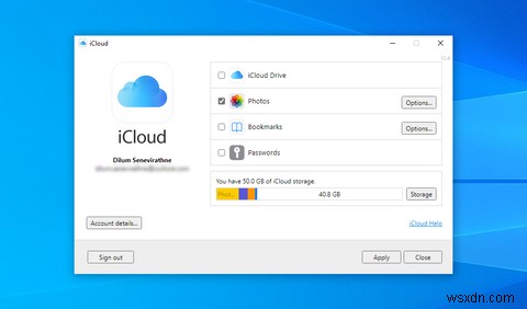 How to Use iCloud on a Windows PC
