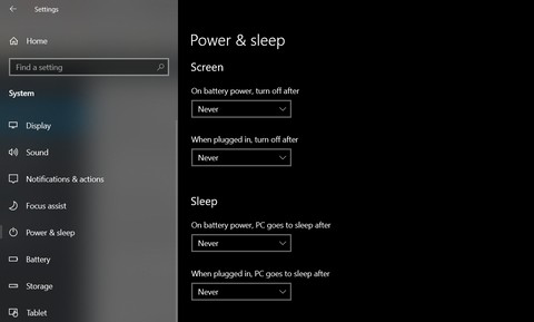 How to Stop Windows 10 From Turning Off Your Screen