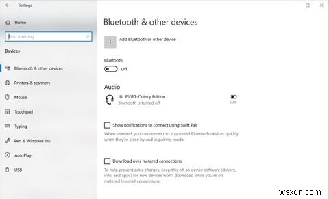 How to Turn Off Bluetooth on Windows 10