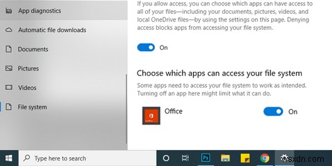 How to Change App Permissions in Windows 10