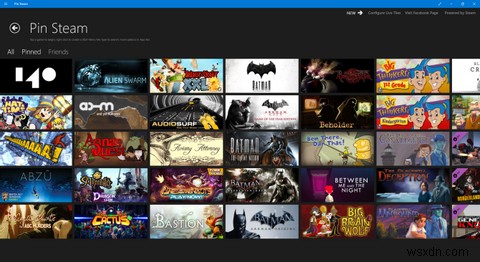 How to Pin Steam Games in Windows 10