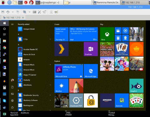 How to Remote Connect to a Windows PC From a Raspberry Pi