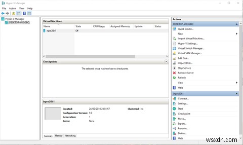 How to Create a Virtual Machine Using Windows 10 Hyper-V