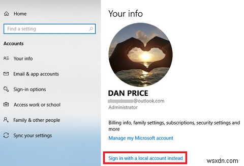 How to Delete Your Microsoft Account & Create a Local Windows 10 Login