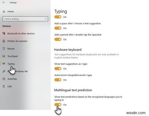 How to Set Up Multilingual Text Prediction in Windows 10