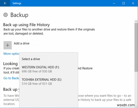 How to Back Up Your (Outlook) Email With Windows 10 File History