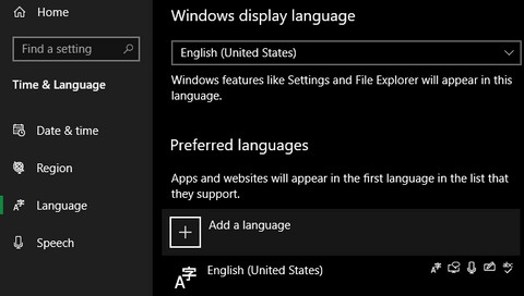 How to Change the System Language in Windows 10