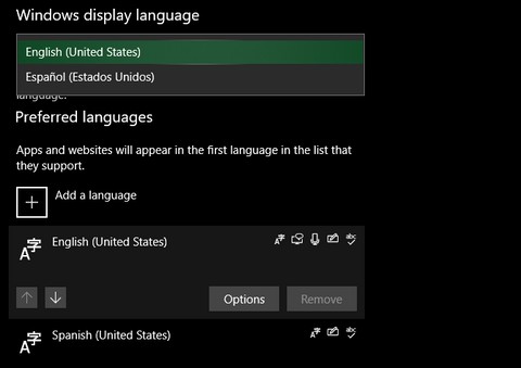 How to Change the System Language in Windows 10