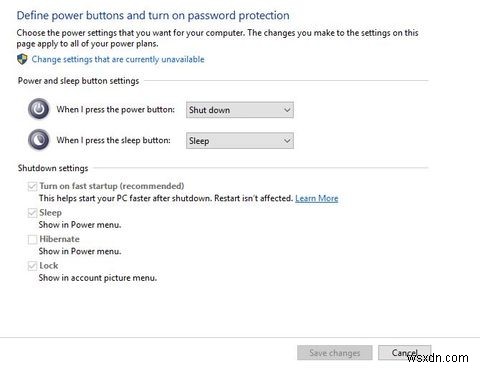 How to Use Your Windows 10 Power Button