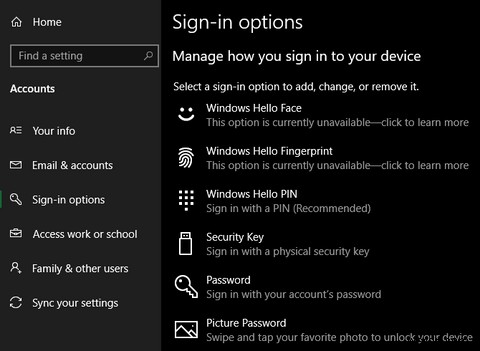 PIN or Password? Whats Safer to Use in Windows 10