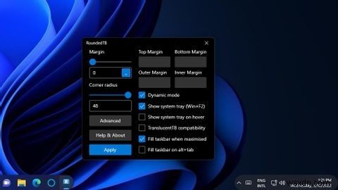 How to Add Rounded Corners to Windows 11’s Taskbar