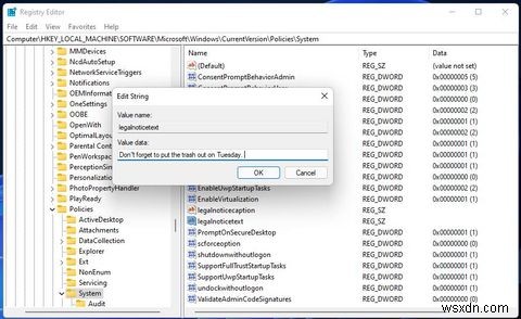 How to Add a Unique Login Message on Windows 11