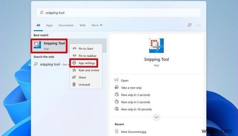 How to Fix Snipping Tool Not Working on Windows 11