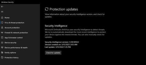 How to Manually Update Microsoft Defender