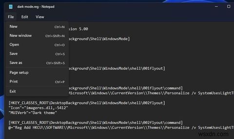 How to Add Dark and Light Mode Options to Windows 11’s Context Menu
