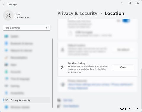 How to Configure Location Services on Windows 11